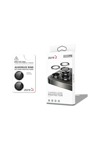 Kilifone - Apple Uyumlu iPhone 16 - Parmak İzi Bırakmayan Anti-reflective Premium Safir Kamera Lens Koruyucu - Cl-12 - Mavi Açık