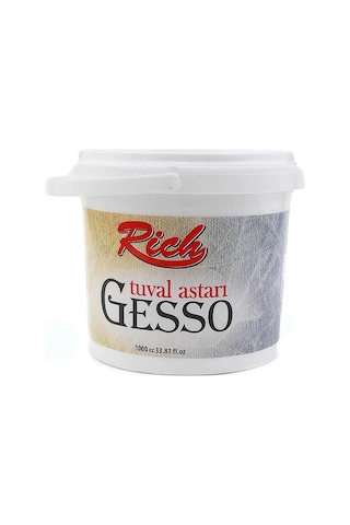 Rich Gesso Tuval Astarı 1000 Gr. Rich Gesso Tuval Astarı 1000 Gr.
