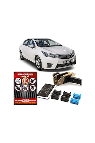 Barrer Toyota Corolla E170-180 Kapı Gergi (Limitör) Tamir Kiti 2012-2019