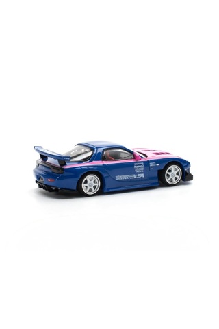 Pop Race Mazda Rx7 Re-amemiya Blue Pınk 240 1/64
