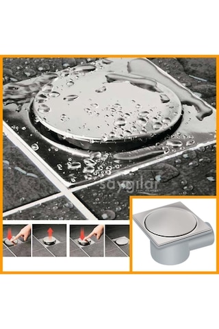 Yer Süzgeci Bas-aç Koku Önleyici 11 11 50mm Yandan Çıkışlı Diğer