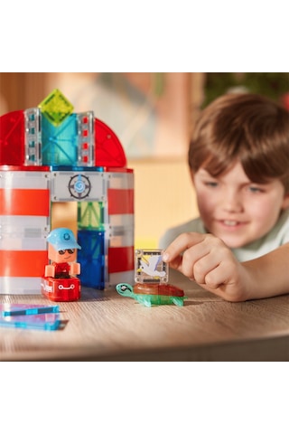 Magna-tıles - Lighthouse Rescue Manyetik Bloklar - 25 Parça