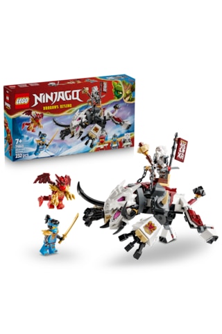 LEGO® NINJAGO® Zilvar ve Ejderha Canavar Grimtak 71863 - 7 Yaş ve Üzeri için 3 Minifigür İçeren Oyuncak Yapım Seti (232 Parça)