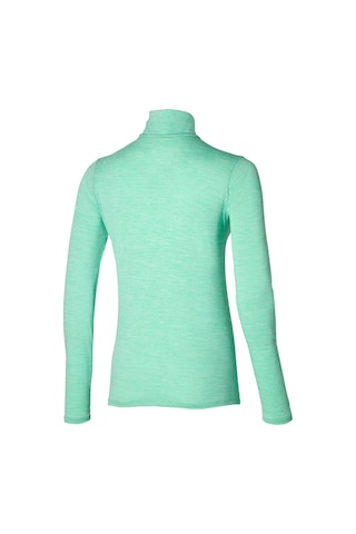 Mizuno Mızuno Impulse Core Kadın Uzun Kollu Yarım Fermuarlı Sweatshirt Yeşil