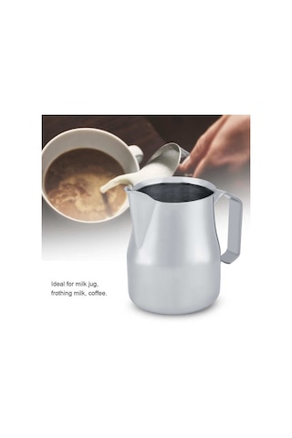 Kahve Sürahisi Paslanmaz Çelik Süt Köpürtme Potu Espresso Latte Sanat Tarzı Sürahi