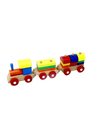 Eğitici Ahşap Bultak Tren