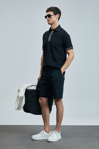 Lufian Luus Spor Erkek Chino Şort Slim Fit Siyah Siyah 111210080100100 Siyah