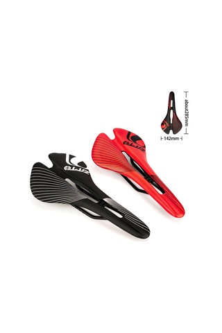 Neevoyu Ztto Konforlu Bisiklet Sele - Mtb Ve Yol Bisikletleri İçin Su Geçirmez Hafif Koltuk Siyah