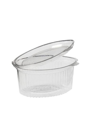 50 Adet 80 Cc Kendinden Kapaklı Sos Kabı Sızdırmaz, Hijyenik Ve Paket Servise Uygun Kahverengi