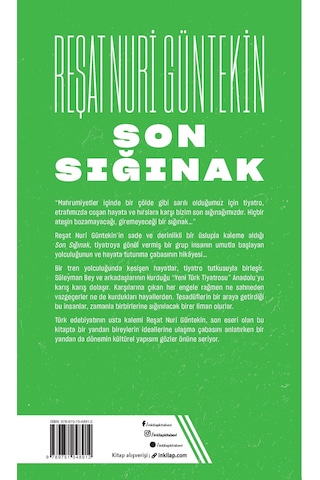 Son Sığınak Yeni Kapak