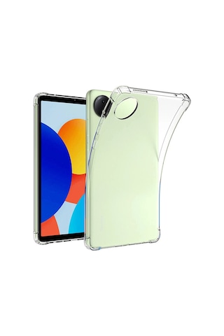 Forzacase Xiaomi Redmi Pad Se 8.7 İnch İle Uyumlu Anti Shock Silikon Kılıf Şeffaf - Fc014 Tablet Kılıfı