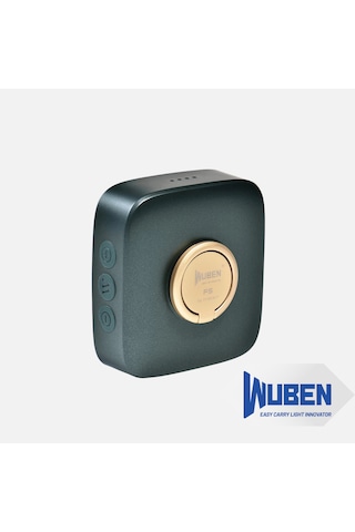 Wuben F5 Şarj Edilebilir Led Kamp Feneri & Powerbank 500 Lümen, Parlaklık Ve Renk Sıcaklığı Ayarlı, 5200 Mah Yeşil