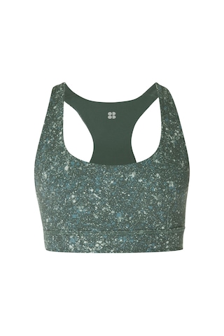 Sweaty Betty Sweaty Betty Super Soft Reversible Kadın Yeşil Yoga Bra 44051 Yeşil