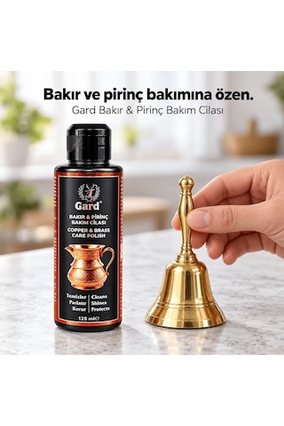 Gard Bakır Pirinç Cilası 125 ML