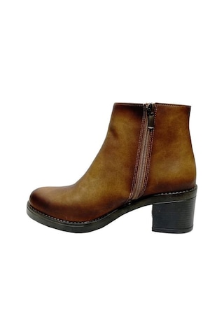 Erbay 610 Nubuk Trend Fashion Kadın Bot Vizon