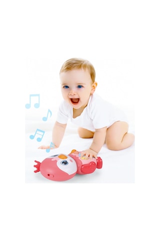 Yuncak Işıklı Ve Müzikli Sevimli Penguen Bebek Piyanosu