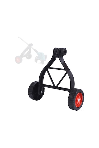 Evrensel Tel Tırpan Yardımcı Tekerlek Pratik Kablosuz Çim Biçme Makinesi Aksesuarı 25-28mm Ayarlanabilir Çim Kesici Destek Tekerleği