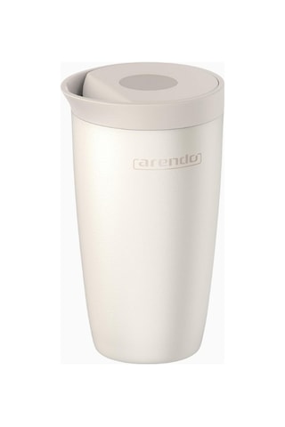 Arendo Kahve Kupası To Go Thermo 350 Ml, Paslanmaz Çelik, %100 Sızdırmaz, Tek Elle Kullanım Kahve Aksesuarları 350 Ml Çok Renkli