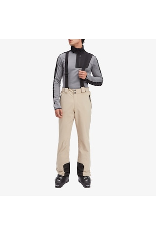 Mckinley Didi Iı Erkek Krem Askılı Kayak Pantolonu 431056