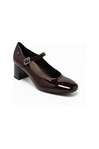 Oxford Klasik Kadın 235743ds Donna Serena 5743ds Slıde Naplack Bordeaux Naplack Bordeaux