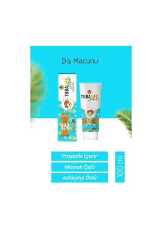 Tubalife Misvak & Propolis Diş Macunu 100 ML