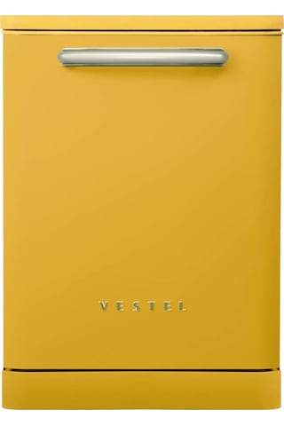 Vestel Bm 5011 3 Programlı 13 Kişilik Retro Bulaşık Makinesi Sarı