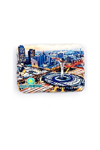 Kazakistan Astana Kırık Magnet