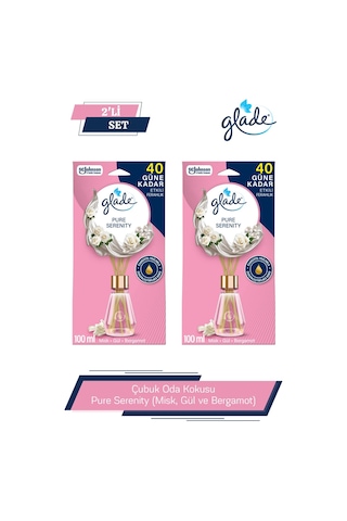 Çubuklu Oda Kokusu Pure Serenity 2'li Set 100 Ml