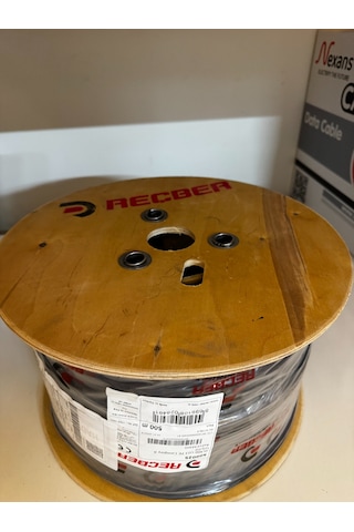 Reçber Cat6 Pe U/utp Sl400 23awg 500 M. Dış Ortam