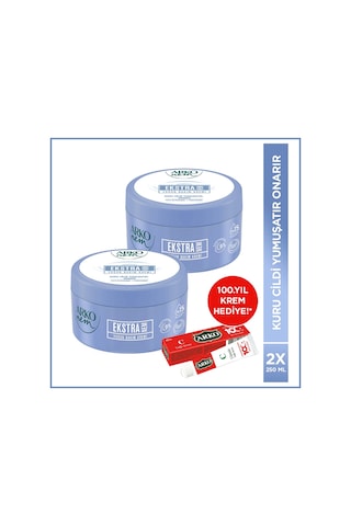 Arko Nem Yoğun Bakım Kremi Ekstra Nemlendirici 2 x 250 ML