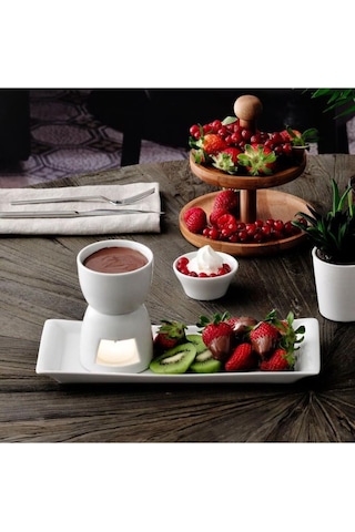 Güral Porselen Güral 2li Fondü