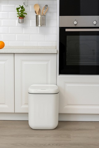 20l Sensörlü Akıllı Çöp Kovası Otomatik Kapaklı, Banyo Mutfak 4 Pil Yanında Çok Renkli