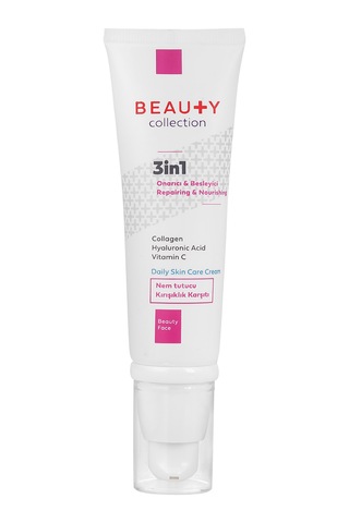 Beauty Collection 3 in 1 Nemlendirici Cilt Bakım Kremi 50 ML