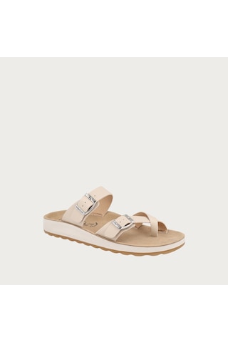 6309-beige Terlik Kadın Diğer 77 J68 2c Fly Flot Sandal Synthetıc 6309-beige