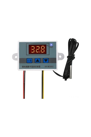 Kangvka Akıllı Sıcaklık Kontrol Cihazı -50 110 C, 1m Su Geçirmez Prob, Ev/aquarium/inkübasyon, 110-220v, 0.1 C Doğruluk
