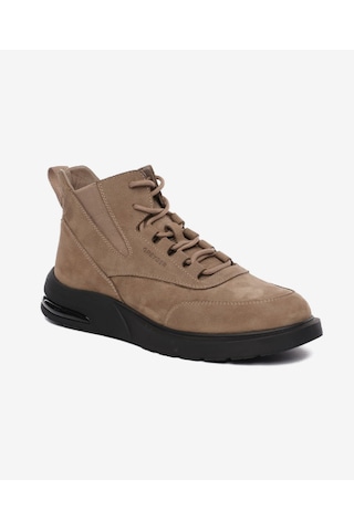 Greyder Erkek Vizon Hakiki Deri Sneaker Bot 5k1sb18741 266 Vızon