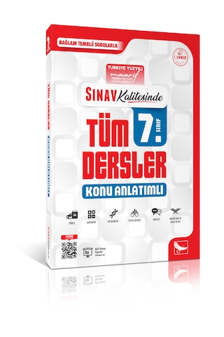 Sınav Yayınları Sınav Kalitesinde 7. Sınıf Tüm Dersler Konu Anlatımlı Sınav Yayınları Sınav Kalitesinde 7. Sınıf Tüm Dersler Konu Anlatımlı