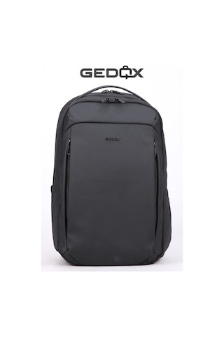 Gedox Siyah Su Geçirmez 25 Litre Geniş Hacimli Seyahat Ve Laptop Sırt Çantası Valiz Tipi Gezi Ve İş Çantası
