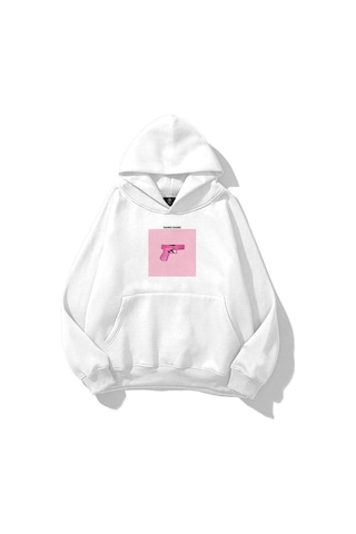 Tarzsokak Kadın Gang Gang Sweatshirt Beyaz