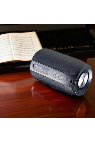 Willowhaven Zealot S32 Kablosuz Hoparlör Çift Eşleştirme 1800mah Pil 10 Saat Çalma Süresi Siyah