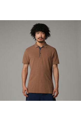 The North Face M Premıum Slım Polo Erkek Tişört Nf0a8c1n6ıh1 Nf0a8c1n6ıh1 Lat Latte Çok Renkli