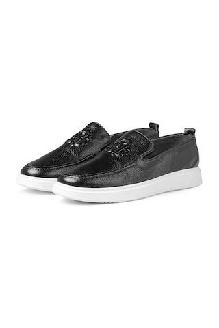 Stamped Hakiki Deri Erkek Günlük Ayakkabı, Loafer Ayakkabı, Hafif Ayakkabı, Yazlık Ayakkabı