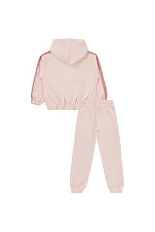 Civil Girls Kapşonlu 6-9 Yaş Eşofman Takımı - Pembe