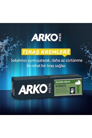 Arko Men Hydrate Tıraş Kremi 4 x 90 G