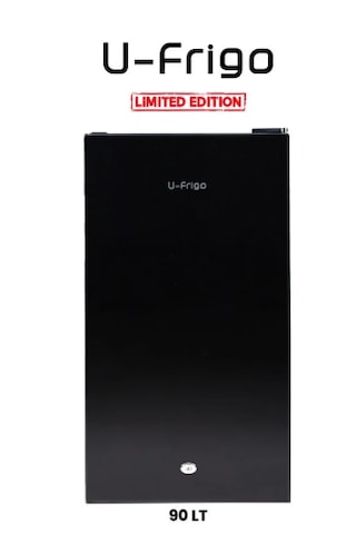 U-frigo 90 Lt Limited Edition 12/24v Kompresörlü Buzdolabı Siyah 0.5 Mm