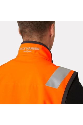 Helly Hansen Alna 4x Tech Vest 74030 Reflektörlü İş Yeleği M-269-reflektörlü Turuncu Hi-vis Orange