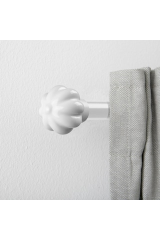 Ikea Palpmossmal Korniş Ucu 60 Mm Beyaz