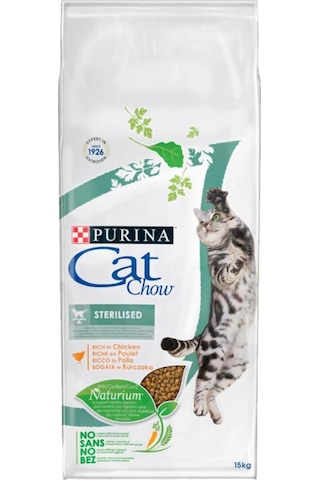 Purina Cat Chow Sterilised Kısırlaştırılmış Yetişkin Kedi Maması 15 KG