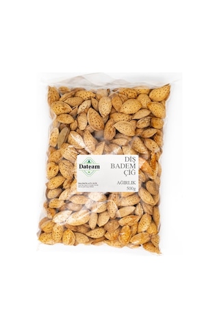 Diş Badem Çiğ 500gr Diş Badem Çiğ 500gr
