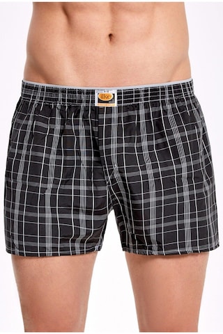 İlke Ilke Erkek Poplin Boxer 002 - 3 Adet Çok Renkli